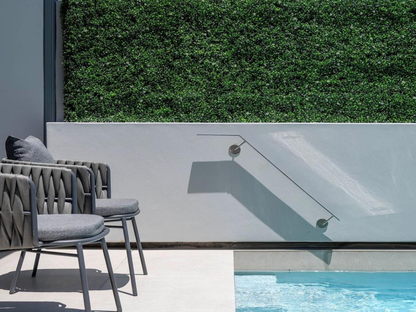 فندق بوتيك ساوث بيتش كامبس باي كيب تاون المظهر الخارجي الصورة A poolside handrail