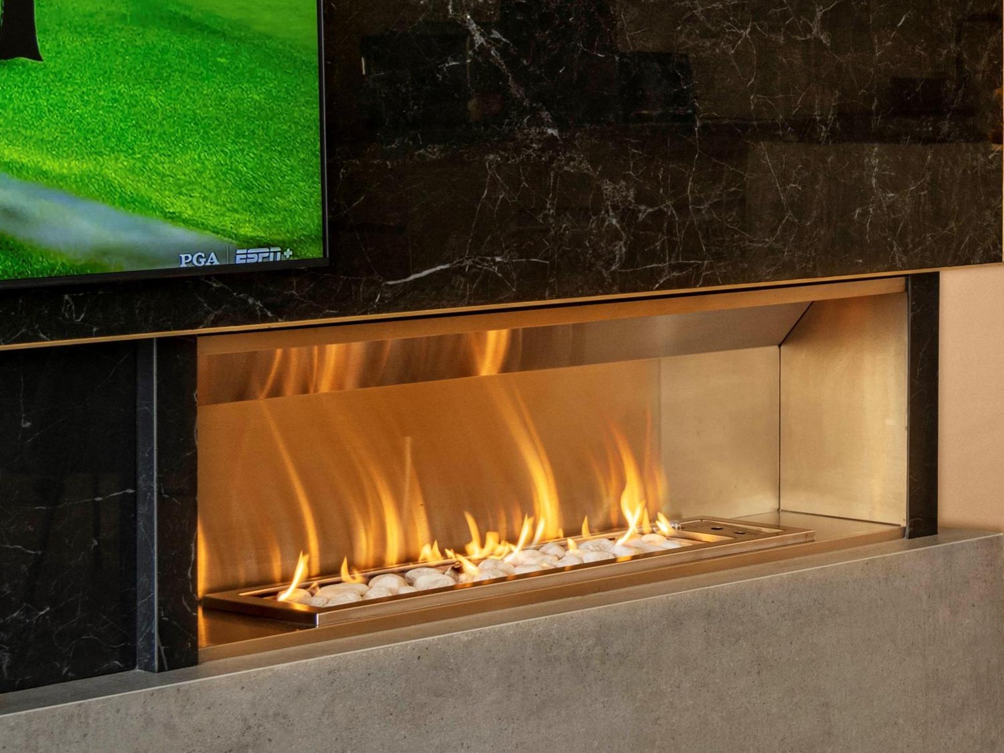فندق بوتيك ساوث بيتش كامبس باي كيب تاون المظهر الخارجي الصورة A bioethanol fireplace